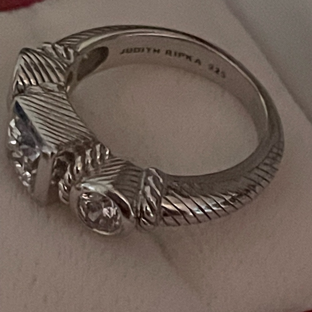 Judith Ripka ring - Picture 6 of 7
